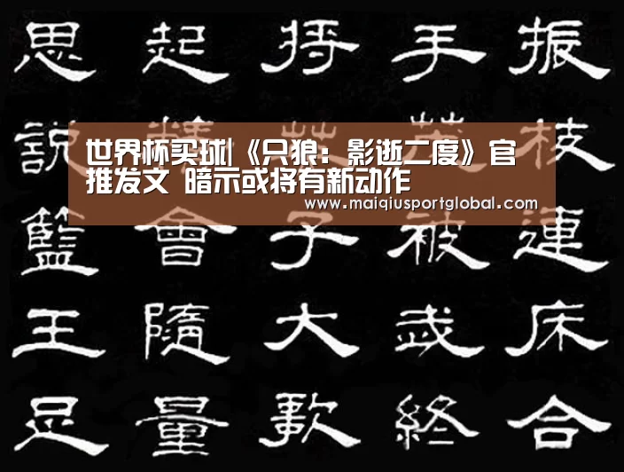 世界杯买球|《只狼:影逝二度》官推发文 暗示或将有新动作(图4) 世界杯买球